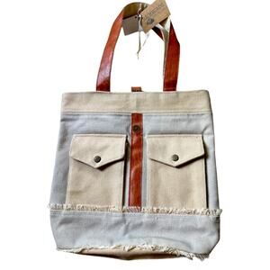 CTW Backroads Collection Rustic Pocket Tote Bag New